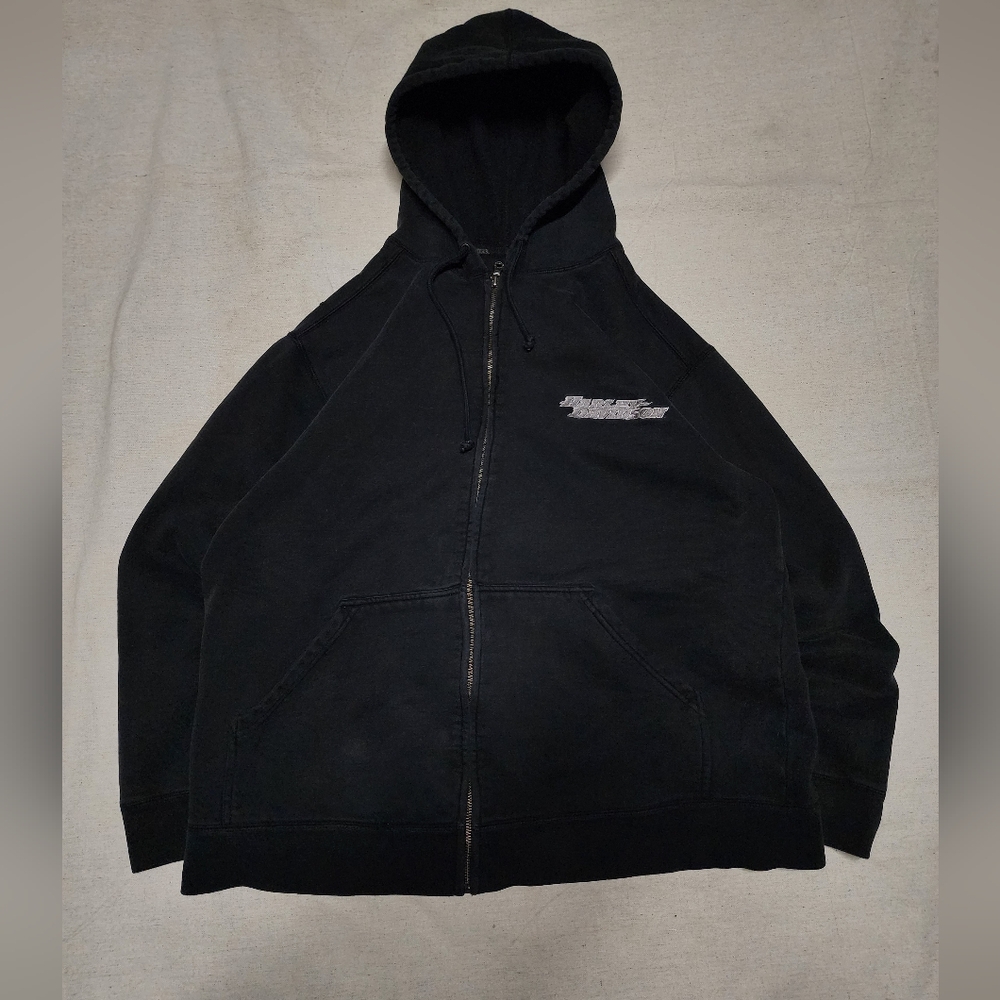 VTG Y2K Harley Davidson Men's Zip-Up Jacket